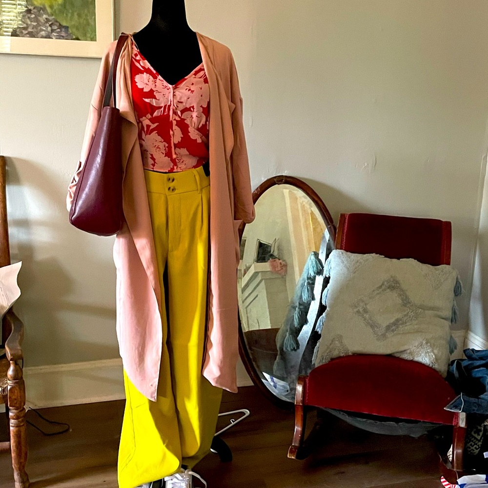 Philosophy Rose Half Sleeve Duster jacket